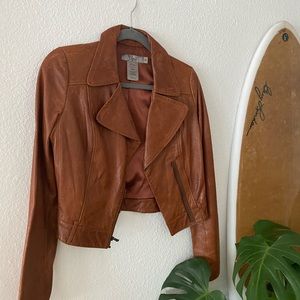 Paige Denim Leather Jacket